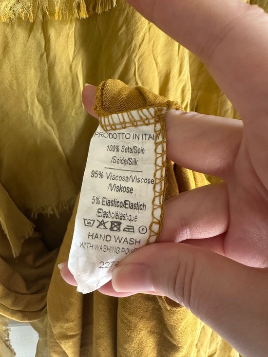 Gigi Moda Siena Maxi Ruffle Silk Skirt - Picture 7 of 9